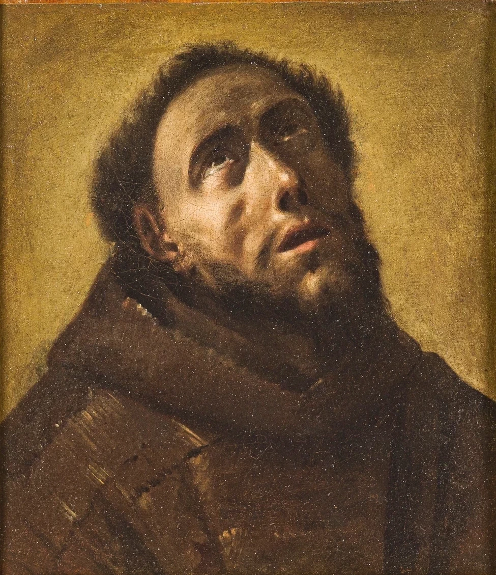 San Francesco in preghiera - attribuito